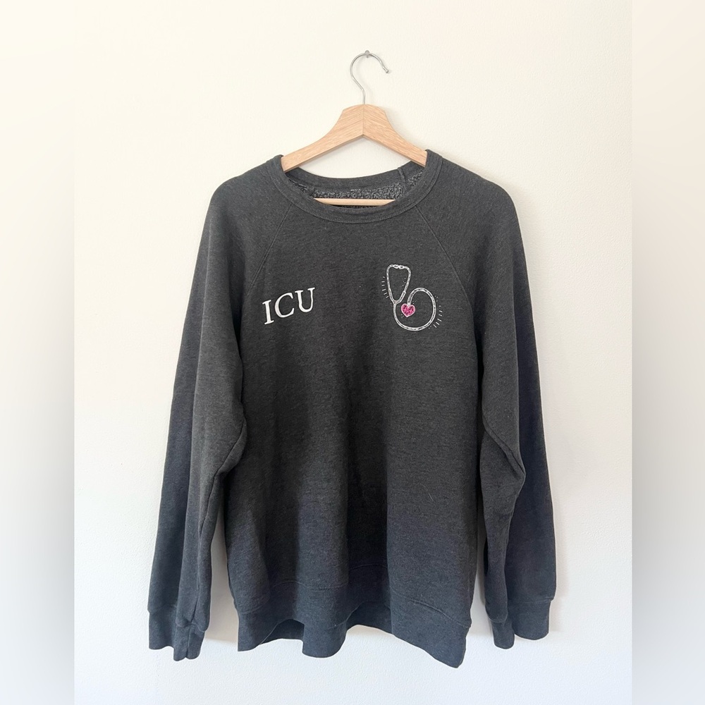 Gray ICU Women's Sweater